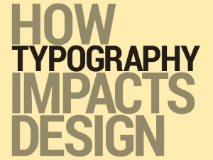 How typography influences design
