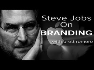 Steve Jobs talks about branding